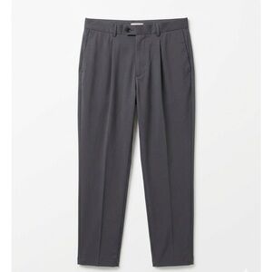 GOODFELLOW & CO.. Pleated Slim Fit Trousers, Men’s 32x32, BlueGray